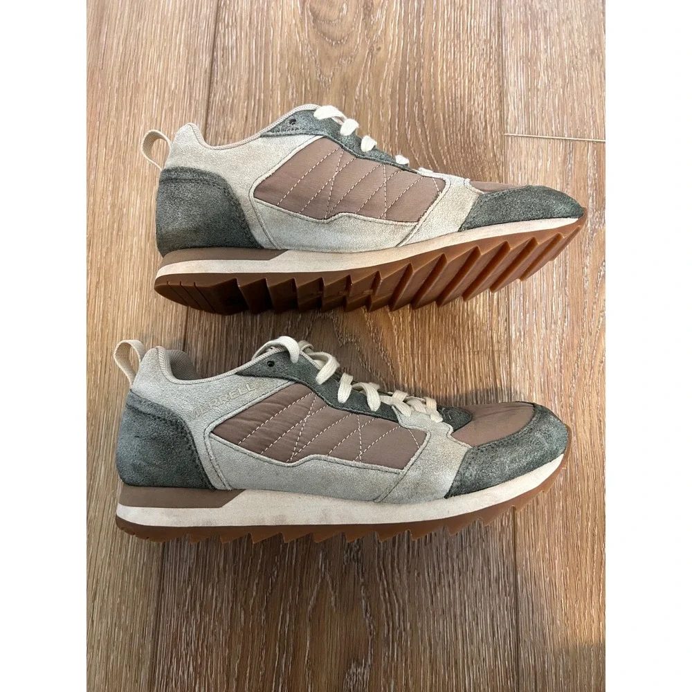 Merrell Women's Alpine J62532‎ Casual Sneakers Taupe Green Size 7.5